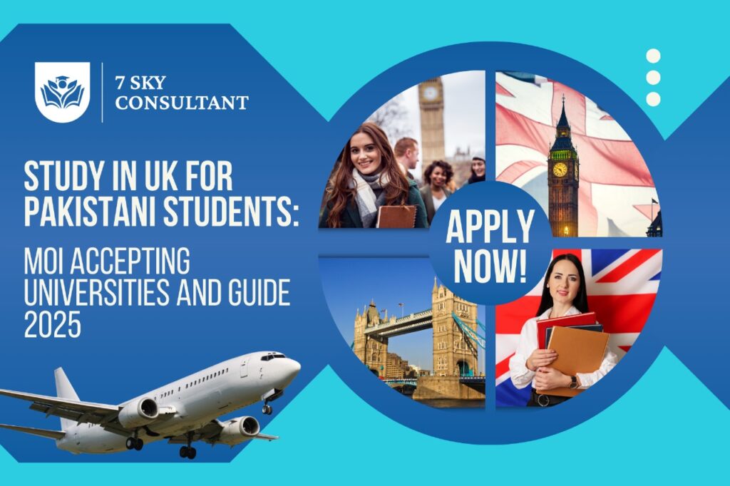 study in UK for Pakistani Students