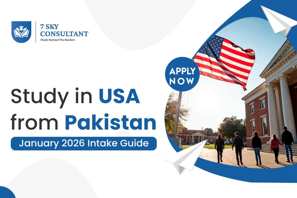 Study in USA from Pakistan